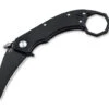 Boker HEL Karambit Flipper Folding Knife Black G10 Handle 154CM Plain Black Blade 01BO515 -Boker Shop 0515 36975.1677867197