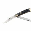 Boker Traditional Series 2.0 Trapper Folding Knife Jigged Black Bone Handle D2 Plain Edge 110824 -Boker Shop 0824 66594.1679320421