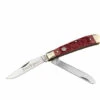 Boker Traditional Series 2.0 Trapper Folding Knife Red Bone Handle D2 Plain Edge 110825 -Boker Shop 0825 52159.1682087072
