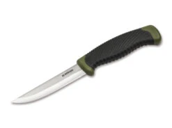 Boker Magnum Falun Fixed Blade Knife Olive Synthetic Handle 420 Plain Edge 02RY103