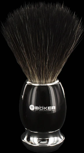 Boker Black Fibre Shaving Brush 3 Boker Black Fibre Shaving Brush