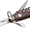 Boker Camp Knife 1674 Brown Wood 440C Stainless Folding Pocket Multi-Tool 110390 -Boker Shop 110390