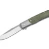 Boker TRPPR Folding Knife Green Micarta/Titanium Handle Magnacut Plain Edge 112943 -Boker Shop 1129 25722.1697642863