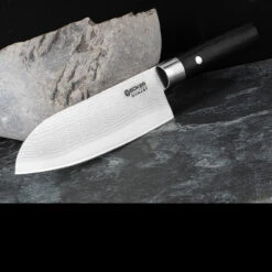 Boker Damascus Black Santoku Fixed Blade 15 Boker Damascus Black Santoku Fixed Blade -Boker Shop 130417DAM.5 00280.1648550588.1280.1280 36130.1648635339