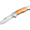 Boker Classic Hunter One Folding Knife Olive Wood Handle 440A Plain Edge 01MB140 -Boker Shop 140B 65067.1679514846