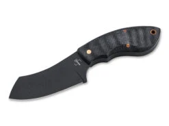 Boker Rhino Fixed Blade Knife Black Micarta Handle D2 Plain Black Blade 02BO085 -Boker Shop 1b26f03d 3285 472f a2a4 e483f88015c2 92739.1707505410