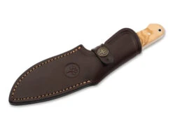 Boker Arbolito Vultur Fixed Blade Knife Brown Olive Wood Handle ACX 390 Plain Edge 02BA415 -Boker Shop 2BA 2 39176.1673624416