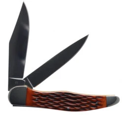 Boker Traditional Series 2.0 Folding Knife Hunter 2 Blade Brown Jigged Bone Handle D2 Plain Edge 110836 -Boker Shop 36996c5f 43ae 4a77 a256 0e28e013abef 36228.1683820776
