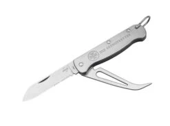 Boker Seenotretter 01 Folding Knife Steel Handle 4116 Partially Serrated Edge BO01BO547