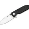 (Small Chips) Open Box / Return Boker Sherman EDC Folding Knife Black Carbon Fiber Handle MagnaCut Plain Edge 110665 -Boker Shop 665B 55686.1675437521.1280.1280 70670.1745419747