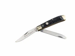 Boker Traditional Series 2.0 Trapper Folding Knife Jigged Black Bone Handle D2 Plain Edge 110824 -Boker Shop 66ae713c 0e18 447f b756 2d8eb6a8224c 67080.1707506246