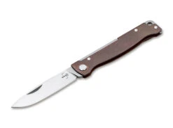 Boker Atlas Folding Knife Bronze Copper Handle 12C27 Plain Edge 01BO852