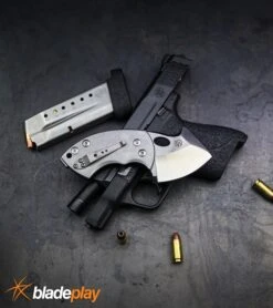 Boker War Toad Black G-10 Friction Folder Knife - Satin Plain -Boker Shop 8 large