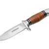 Boker Leatherneck Hunter Fixed Blade Knife Brown Aluminum Handle 440A Plain Edge 02MB726 -Boker Shop B726 49738.1681474184