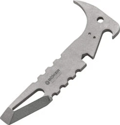 Boker Minibar Small Lever Tool Stonewash 440 Stainless Pocket Multi-Tool 150023