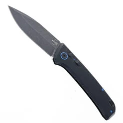 Boker Automatic Knife Black Grivory Handle D2 Drop Point Plain Edge Black Stonewash Finish 01BO921