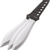 Boker Magnum Set Of 3 Double Edge Black Profi I Fixed Throwing Knives - M02GL193 -Boker Shop BOM02GL193