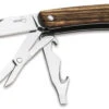 Boker Plus Mini Tech Tool 4 Brown Zebra Wood Folding 12C27 Pocket Knife 01BO879 -Boker Shop BOP01BO879