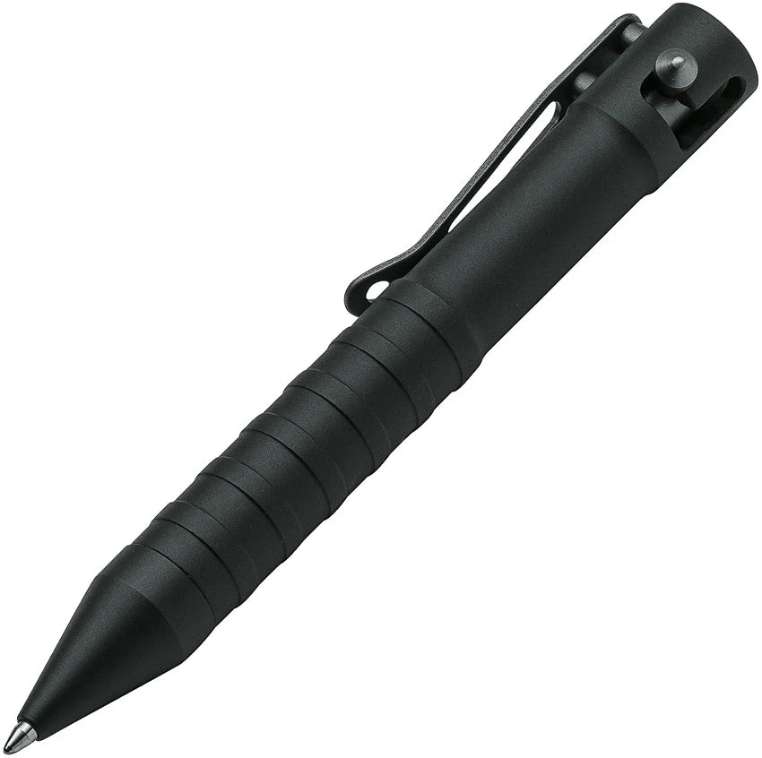 Boker Plus KID 50 Cal Tactical Milled Black Aluminum Pen W/ Pocket Clip P09BO072 3 Boker Plus KID 50 Cal Tactical Milled Black Aluminum Pen W/ Pocket Clip P09BO072