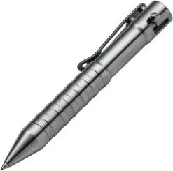 Boker Plus Gray Tactical Kid Cal 50 Titanium Construction Pen W/ Clip P09BO073