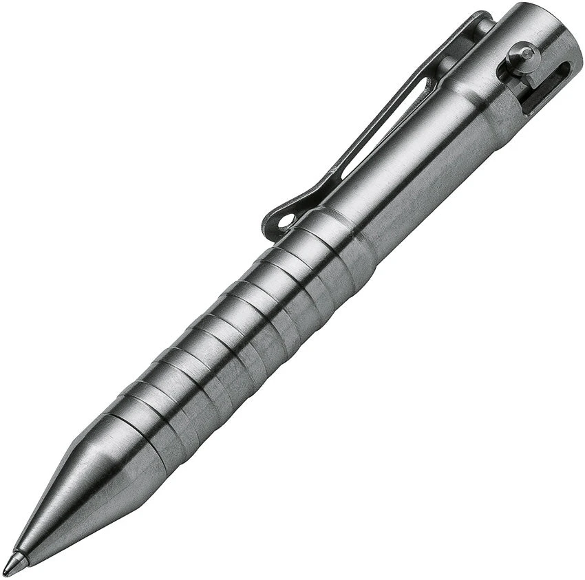 Boker Plus Gray Tactical Kid Cal 50 Titanium Construction Pen W/ Clip P09BO073 3 Boker Plus Gray Tactical Kid Cal 50 Titanium Construction Pen W/ Clip P09BO073