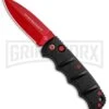 Boker Kalashnikov Black Widow Automatic Knife - D2 Dagger Red Plain -Boker Shop Boker Black Widow Kalashnikov Dagger Auto Red 01KALS44NSOI BHQ 92706 jr update large