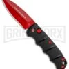 Boker Mini Kalashnikov Black Automatic Knife - Red Plain 2 Boker Mini Kalashnikov Black Automatic Knife - Red Plain -Boker Shop Boker Black Widow Mini Kalashnikov Auto Dagger Red 01KALS57NSOI BHQ 96966 jr update large