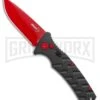Boker Plus Black Widow Strike Automatic Knife - Drop Point Red 1 Boker Plus Black Widow Strike Automatic Knife - Drop Point Red -Boker Shop Boker Black Widow Strike Drop DP Black Red 01BO434NSOI BHQ 97030 jr large