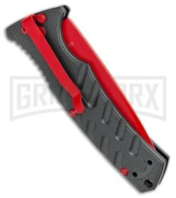 Boker Plus Black Widow Strike Automatic Knife - Drop Point Red 10 Boker Plus Black Widow Strike Automatic Knife - Drop Point Red -Boker Shop Boker Black Widow Strike Drop DP Black Red 01BO434NSOI BHQ 97030 jr side large
