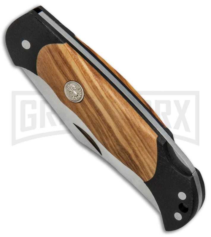 Boker Boy Scout 112410 Olive Wood/G-10 Pocket Knife 4 Boker Boy Scout 112410 Olive Wood/G-10 Pocket Knife - Image 2