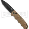 Boker Kalashnikov Coyote Brown Automatic Knife - Drop Point Black Plain 2 Boker Kalashnikov Coyote Brown Automatic Knife - Drop Point Black Plain -Boker Shop Boker Kalashnikov Auto Coyote D2 Black BHQ 144762 jr large