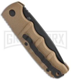 Boker Kalashnikov Coyote Brown Automatic Knife - Drop Point Black Plain 8 Boker Kalashnikov Coyote Brown Automatic Knife - Drop Point Black Plain -Boker Shop Boker Kalashnikov Auto Coyote D2 Black BHQ 144762 jr side large 1