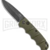 Boker Kalashnikov OD Green Automatic Knife - Drop Point Smokewash Plain -Boker Shop Boker Kalashnikov Auto OD Green D2 Smokewash BHQ 144761 jr large
