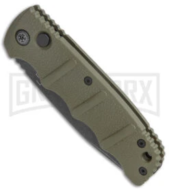 Boker Kalashnikov OD Green Automatic Knife - Drop Point Smokewash Plain 7 Boker Kalashnikov OD Green Automatic Knife - Drop Point Smokewash Plain -Boker Shop Boker Kalashnikov Auto OD Green D2 Smokewash BHQ 144761 jr spine large