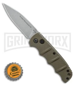 Boker Kalashnikov OD Green Automatic Knife - SW Plain 12 Boker Kalashnikov OD Green Automatic Knife - SW Plain -Boker Shop Boker Kalashnikov Automatic Knife OD Green 3.25 XHP Satin BHQ 92085 LS Bottlecap large