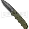 Boker Kalashnikov OD Green Automatic Knife - Dagger Smokewash Plain -Boker Shop Boker Kalashnikov Dagger Auto OD Green Smokewash BHQ 117068 jr large