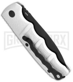 Boker Imperial Kalashnikov White Automatic Knife - D2 Dagger Black Plain -Boker Shop Boker Kalashnikov Dagger Auto White Black 01KALS34N BHQ 75529 jr side 3 large