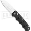 Boker Kalashnikov Black Automatic Knife - D2 Satin Plain -Boker Shop Boker Kalashnikov Dagger Black Satin BHQ 9485 or BHQ 110509 jr large