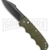Boker Kalashnikov OD Green Automatic Knife - D2 Harpoon Smokewash Plain 2 Boker Kalashnikov OD Green Automatic Knife - D2 Harpoon Smokewash Plain -Boker Shop Boker Kalashnikov Harpoon Auto OD Green Smokewash 01KALS123NSOI BHQ 132735 jr large