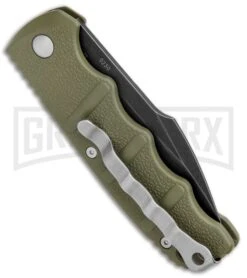 Boker Kalashnikov OD Green Automatic Knife - D2 Harpoon Smokewash Plain 8 Boker Kalashnikov OD Green Automatic Knife - D2 Harpoon Smokewash Plain -Boker Shop Boker Kalashnikov Harpoon Auto OD Green Smokewash 01KALS123NSOI BHQ 132735 jr side large