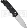 Boker Left Hand Kalashnikov Black Automatic Knife - Bead Blast Plain -Boker Shop Boker Kalashnikov Left Hand Auto Black BB BHQ 95402 jr 3 large