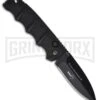 Boker Left Hand Kalashnikov Black Automatic Knife - Dagger Black Plain -Boker Shop Boker Kalashnikov Left Hand Dagger Auto Black BHQ 95407 jr large