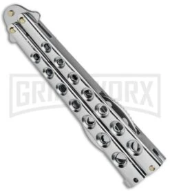 Boker Magnum 09RY250 Balispoon Butterfly Trainer - Satin Spoon 8 Boker Magnum 09RY250 Balispoon Butterfly Trainer - Satin Spoon -Boker Shop Boker Magnum Balispoon Butterfly Trainer Satin Spoon 09RY250 BHQ 80893 jr side large 1