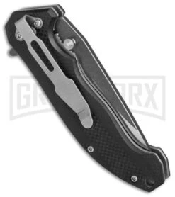 Boker Magnum Black & Satin G-10 Folding Knife - Two Tone 7 Boker Magnum Black & Satin G-10 Folding Knife - Two Tone -Boker Shop Boker Magnum Black Satin BHQ 80848 er side large 1