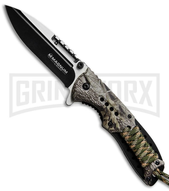 Boker Magnum 01LG097 Camo Companion Folding Knife - Two Tone Plain 3 Boker Magnum 01LG097 Camo Companion Folding Knife - Two Tone Plain