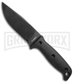 Boker Magnum 02GL709 NG Camp Fixed Blade Knife - Black Plain