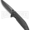 Boker Magnum Carbon Frame Folding Knife - Gray Plain 1 Boker Magnum Carbon Frame Folding Knife - Gray Plain -Boker Shop Boker Magnum Carbon FL CF Gray 01RY701 BHQ 80892 jr large