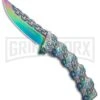 Boker Magnum Chained Rainbow Spring Assisted Knife - Spectrum Plain -Boker Shop Boker Magnum Chained Rainbow BHQ 80865 er large
