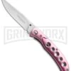 Boker Magnum Cutie Pink Folding Knife - Satin Plain 1 Boker Magnum Cutie Pink Folding Knife - Satin Plain -Boker Shop Boker Magnum Cutie LL Pink 01RY972 BHQ 17602 jr 2 large