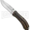 Boker Magnum Dark Earth Brown G-10 Folding Knife - Satin Plain -Boker Shop Boker Magnum Dark Earth LL Brown G 10 01SC656 BHQ 34125 jr 2 large